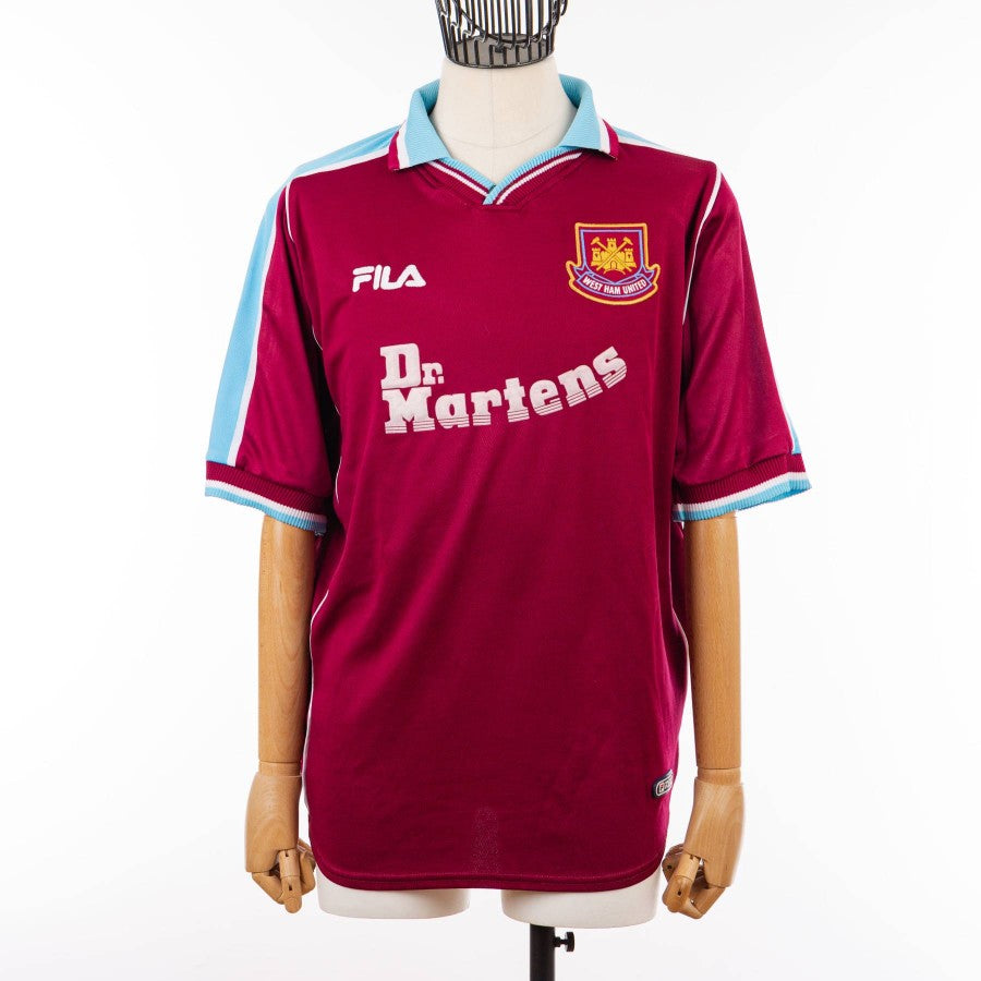 1999/2000 West Ham United Fila home jersey – LE 7 SORELLE