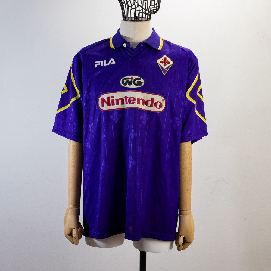 MAGLIA HOME FIORENTINA FILA 1997/1998 11 BETTARINI by FILA - Home (2)