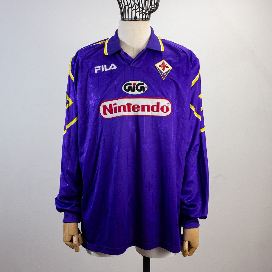 MAGLIA HOME FIORENTINA FILA 1997/1998 ML 20 MORFEO by FILA - Home (2)