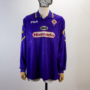MAGLIA HOME FIORENTINA FILA 1997/1998 ML 7 SCHWARZ by FILA - Le 7 sorelle (2)