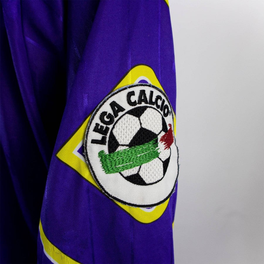 MAGLIA HOME FIORENTINA FILA 1997/1998 ML 7 SCHWARZ by FILA - Le 7 sorelle (4)