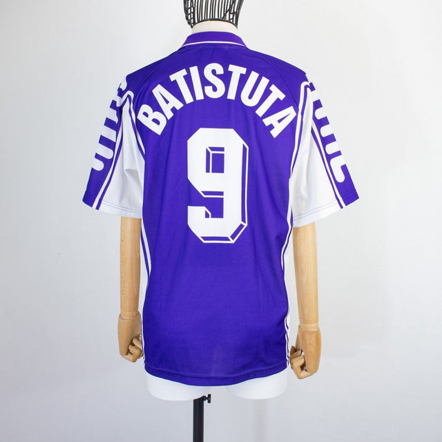 MAGLIA HOME FIORENTINA FILA 1999/2000 BATISTUTA 9 by FILA - Le 7 sorelle