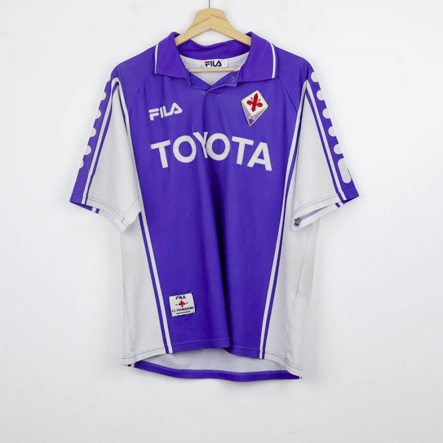 Fiorentina Fila Toyota Rui Costa 10 1999/2000 Home Shirt