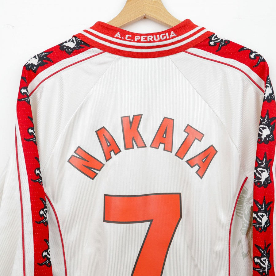 Galex Perugia Nakata 7ML 1999/2000 home shirt