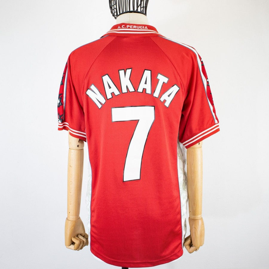 PERUGIA HOME JERSEY GALEX 1999/2000 NAKATA 7