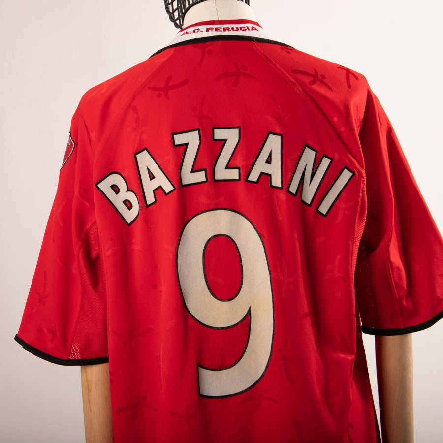 maglia home perugia galex 2001/2002 bazzani 9  by GALEX - Home (3)