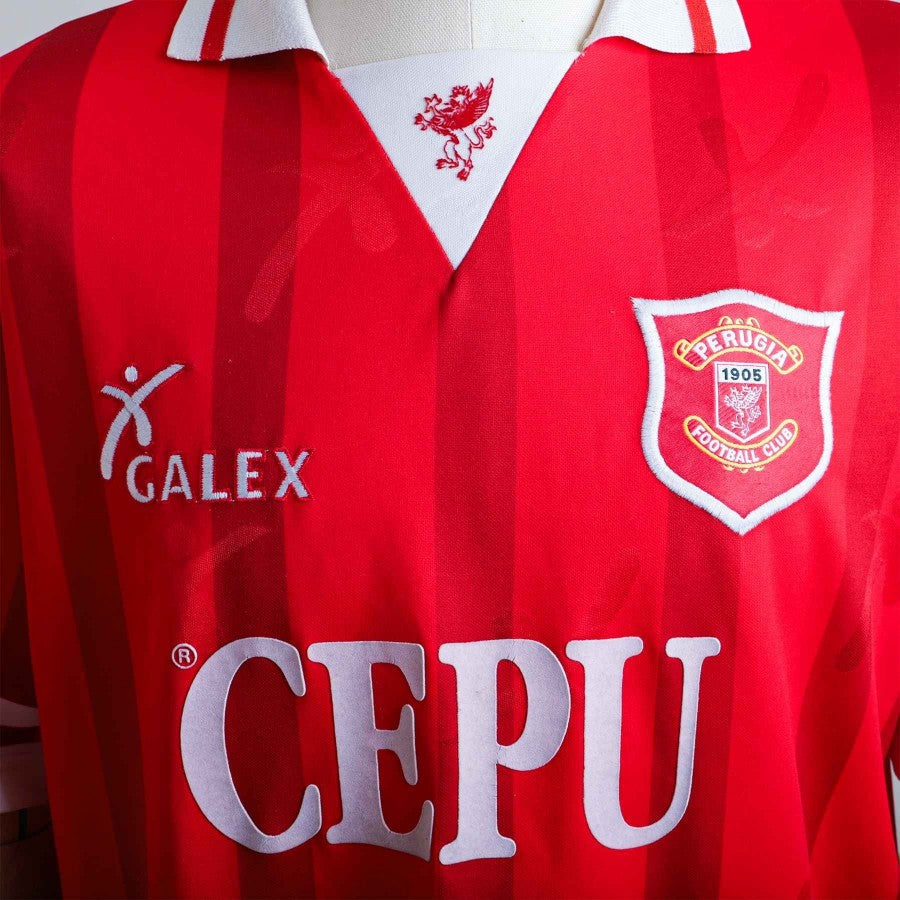 MAGLIA HOME PERUGIA GALEX ALLEGRI 20 1996/1997 by GALEX - Home (3)