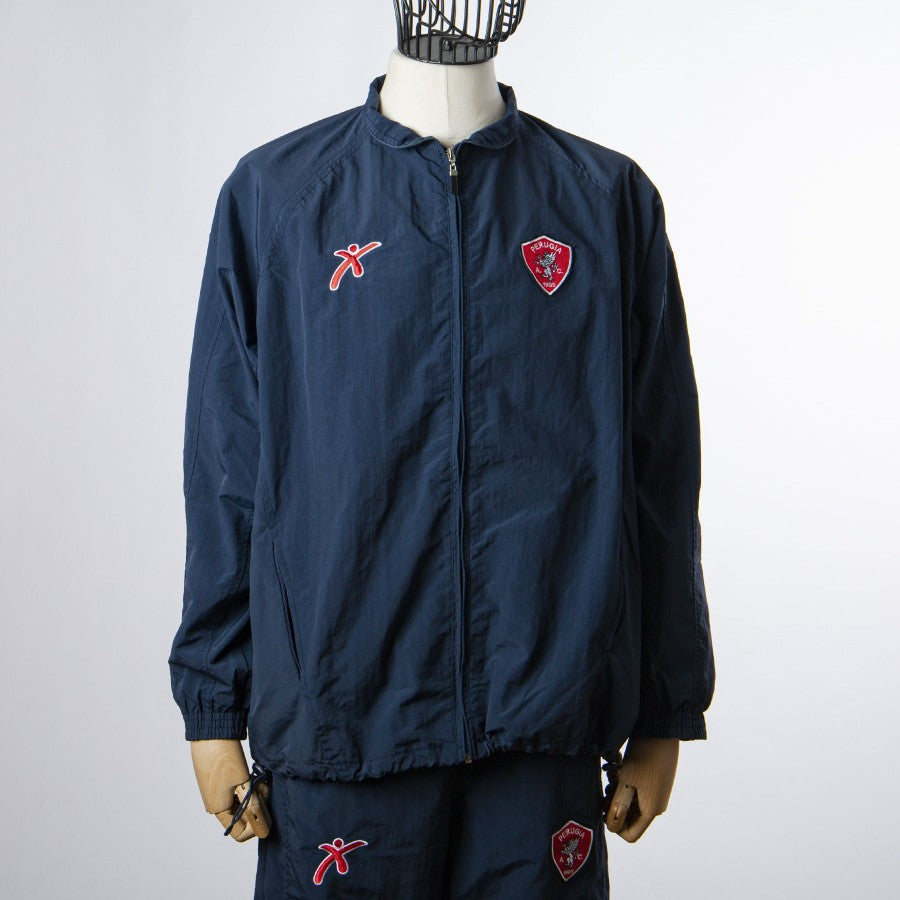 PERUGIA AC 長袖ユニ上下　GALEX 1998-1999 Lサイズ tuta blu full zip perugia galex 1998/1999