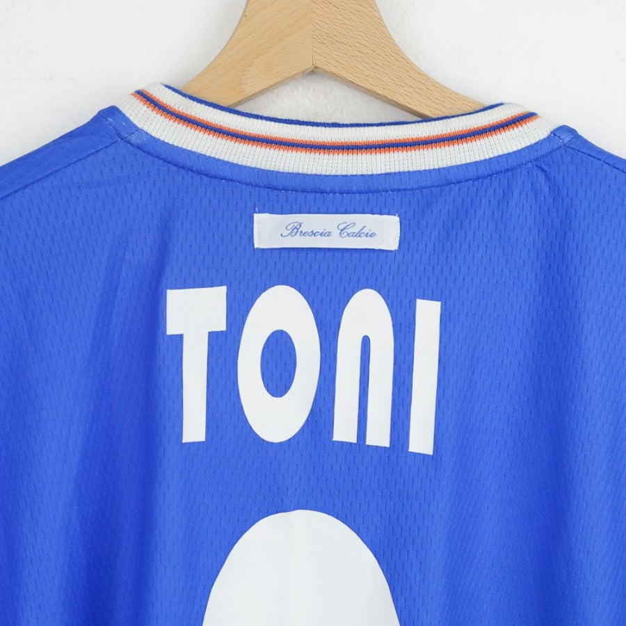 Maglia home Brescia Garman Toni 9 Autografata 2001/2002  by GARMAN - Home (4)