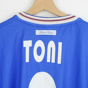 Maglia home Brescia Garman Toni 9 Autografata 2001/2002  by GARMAN - Home (4)