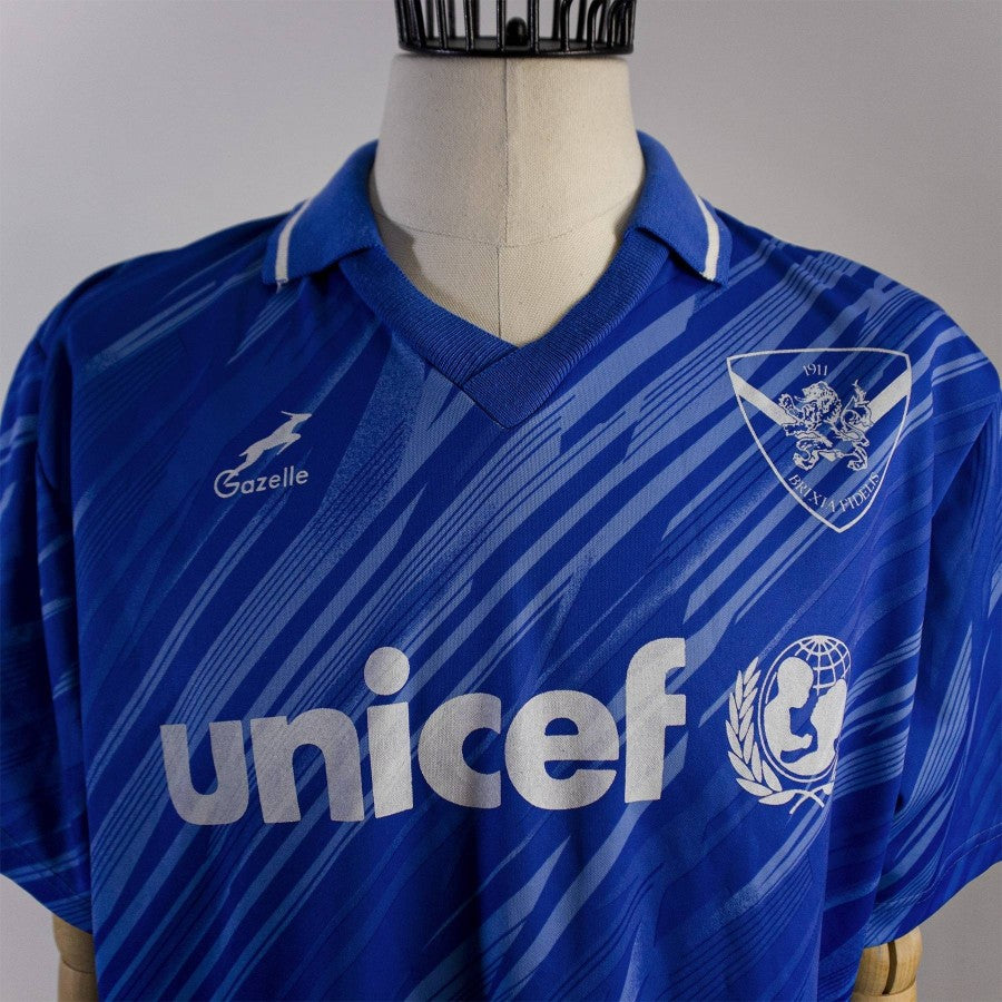 MAGLIA HOME BRESCIA GAZELLE N3 1989/1990 by GAZELLE - Home (4)