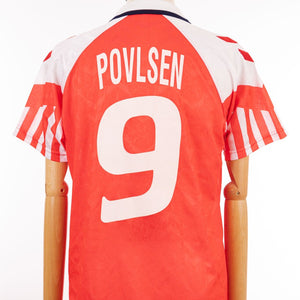 Maglia home Danimarca Hummel1992 Povlsen 9  by HUMMEL - Home (12)