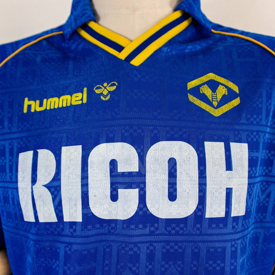 MAGLIA HOME  HELLAS VERONA  HUMMEL 1987/1988  by HUMMEL - Serie A (7)