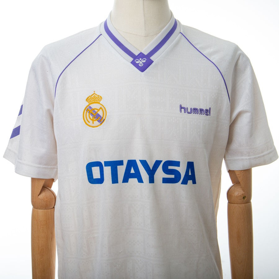 maglia home real madrid 1990/1991 by HUMMEL - Home (3)
