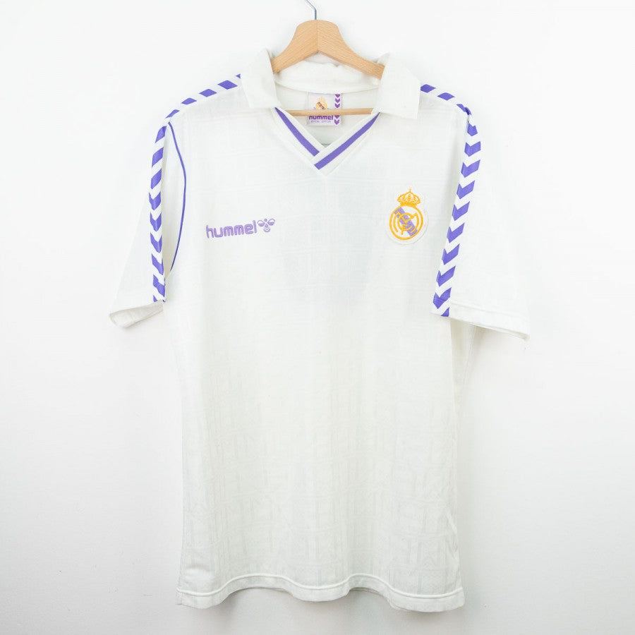 1988/1989 Real Madrid Home Jersey Hummel 6