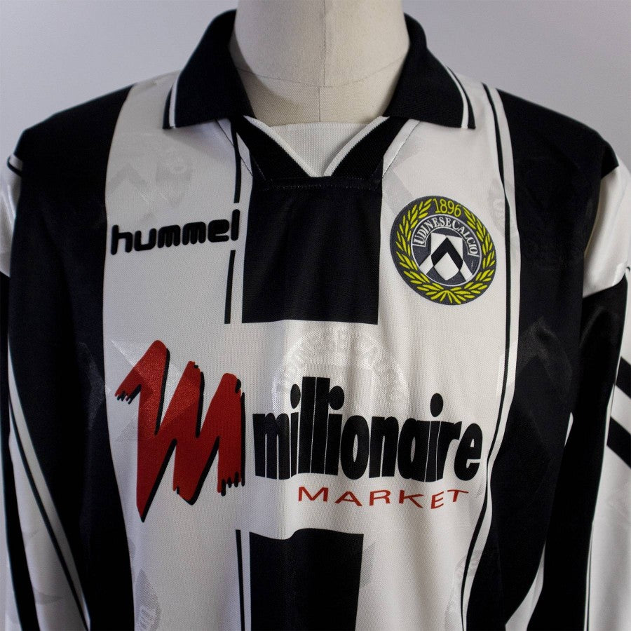 UDINESE HOME JERSEY HUMMEL BIERHOFF N20 ML 1996/1997