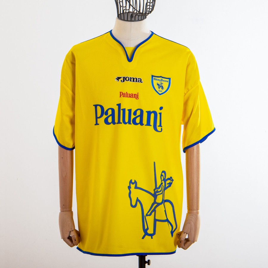 maglia home chievo joma 2001/2002 eriberto 15