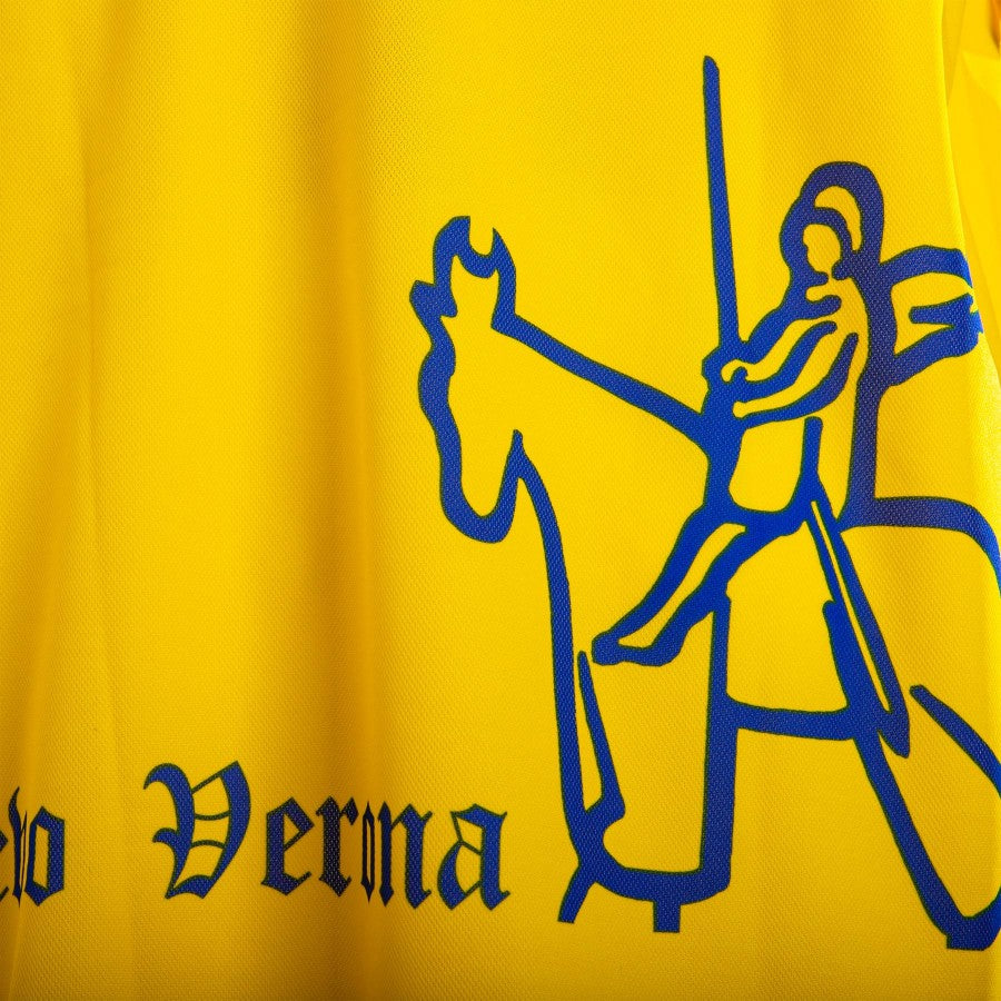 chievo verona home jersey joma 2001/2002 eriberto 15
