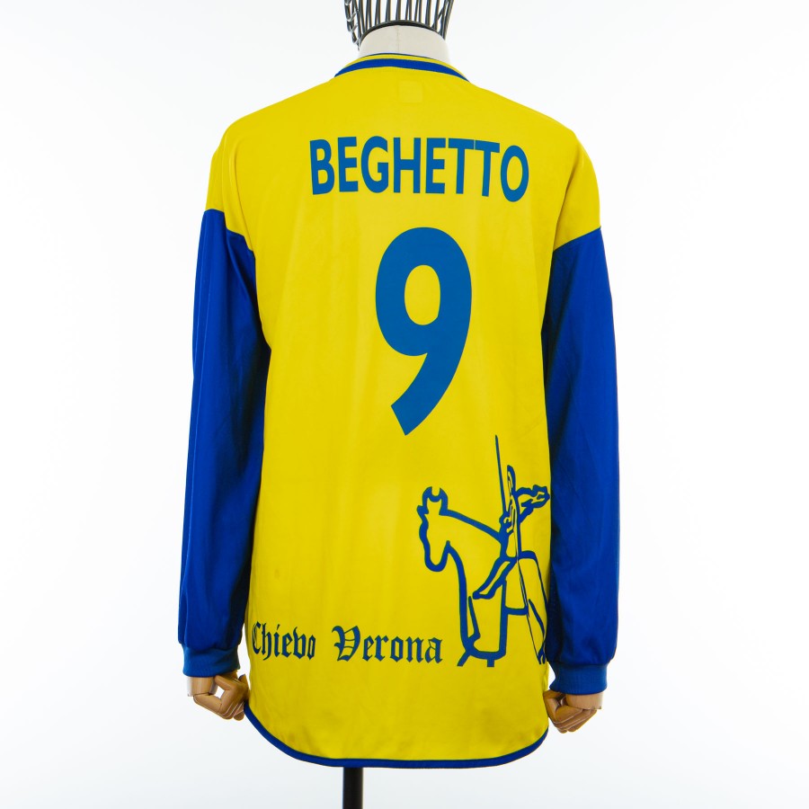 Chievo Verona Joma Beghetto 9 2002/2003 Home Shirt