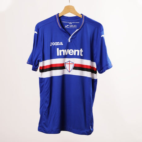 Maglia home Sampdoria Defrel 92 2018/2019 by JOMA - Serie A (2)