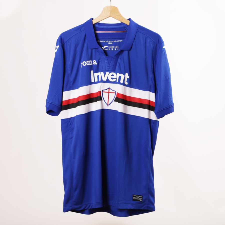 maglia home sampdoria duvan 91 2017/2018 by JOMA - Home (2)