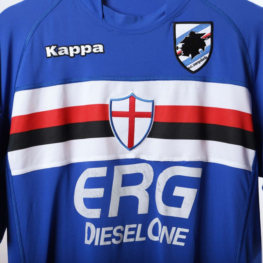 Maglia home Sampdoria Joma 2005/2006 Gasbarroni 7 by JOMA - Home (4)