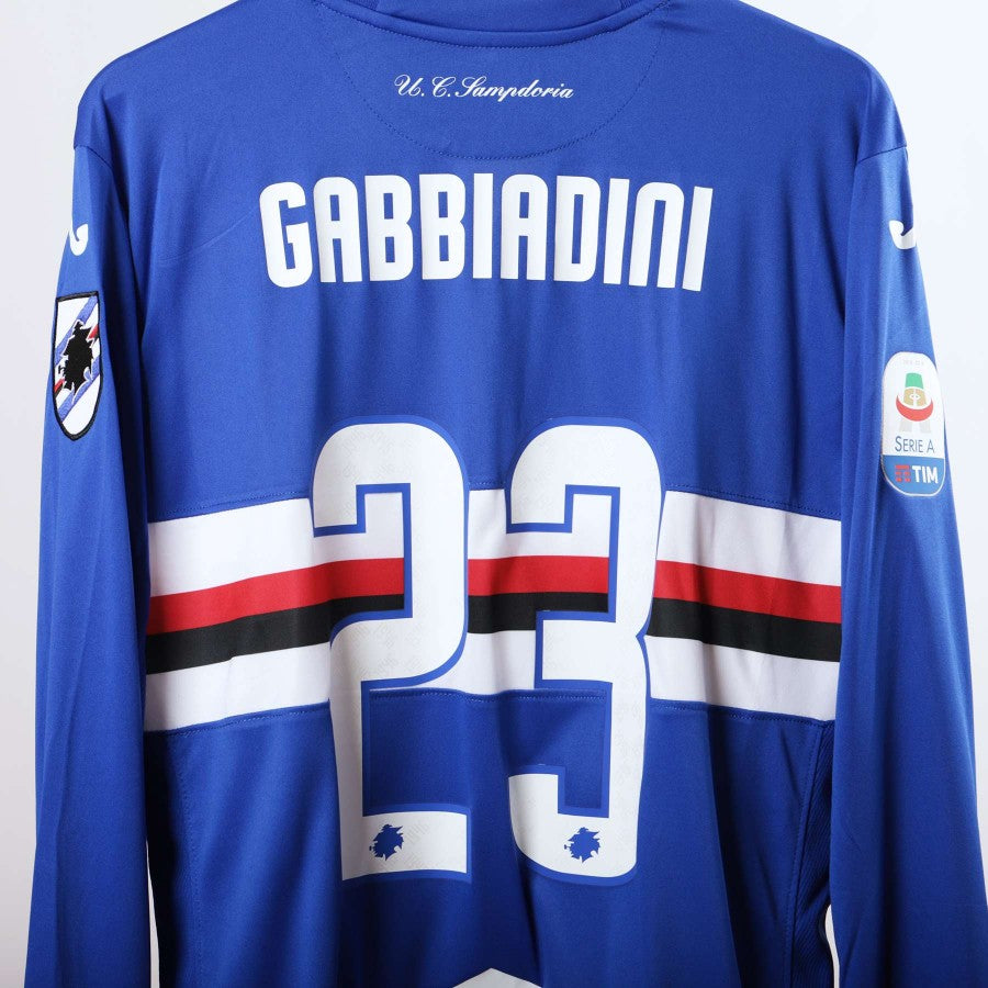 Maglia home Sampdoria Joma ml 2018/2019 Gabbiadini 23 by JOMA - Home (3)