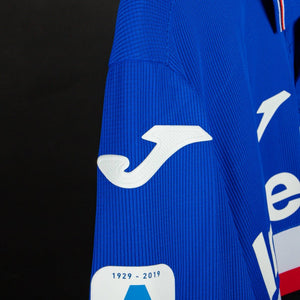 maglia home sampdoria joma quagliarella 27 2019/2020 autografata by JOMA - Home (4)