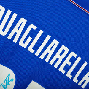 maglia home sampdoria joma quagliarella 27 2019/2020 autografata by JOMA - Home (9)