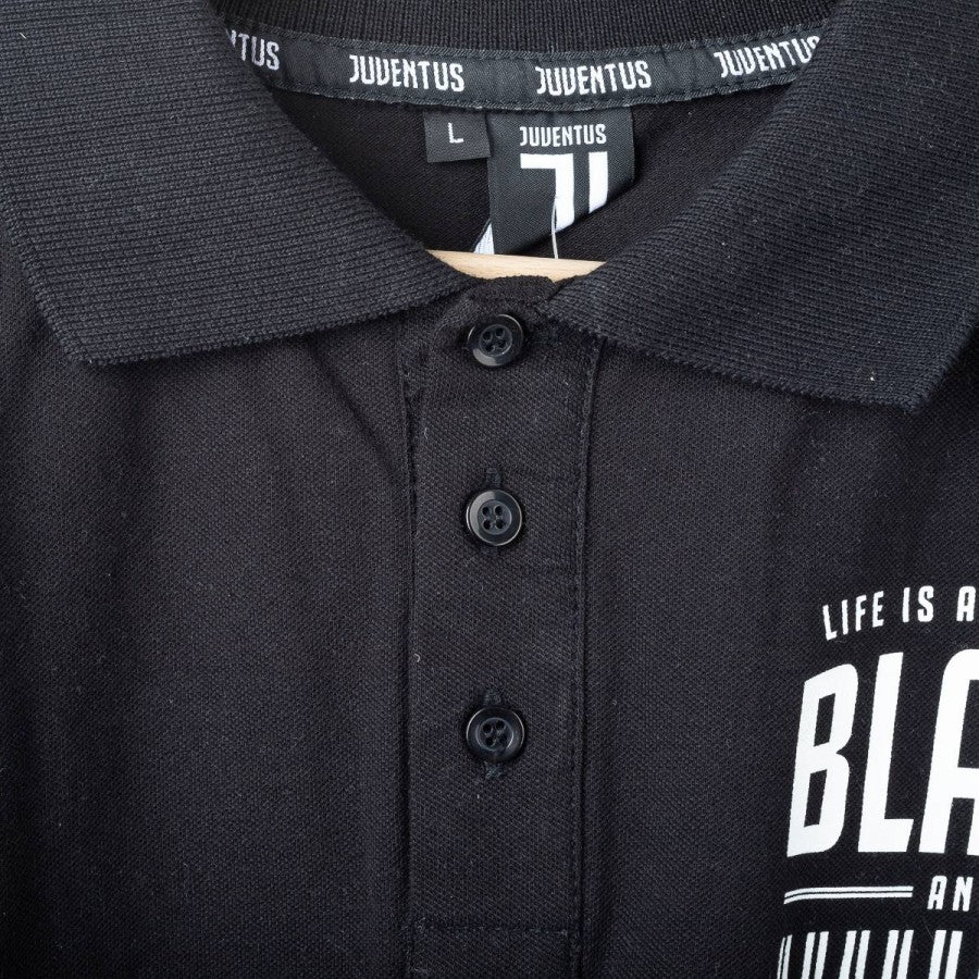 Polo Juventus Black And White by Juventus - Home (8)