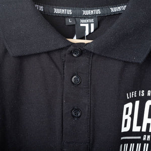 Polo Juventus Black And White by Juventus - Home (8)