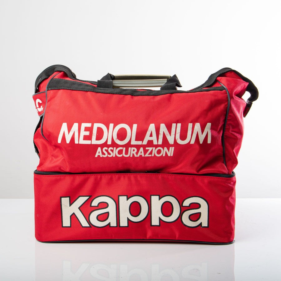 1987/1988 ac milan kappa mediolanum duffle bag