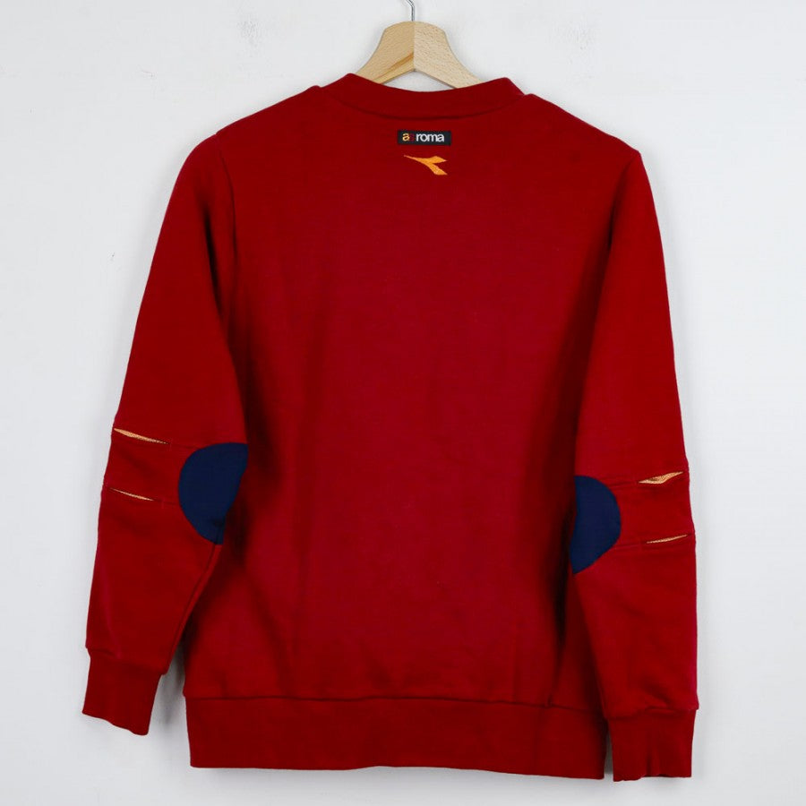 Felpa Roma Kappa rossa 2004/2005 by KAPPA - Home (2)