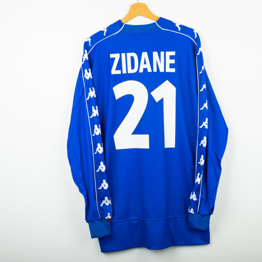1999/2000 Juventus Away Shirt Kappa Zidane 21 LS