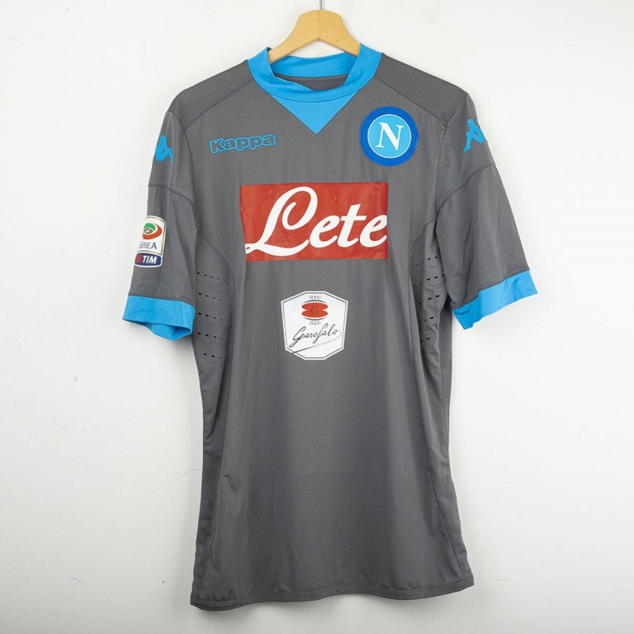 2015/2016 Napoli Away Kappa Allan 5 Signed Shirt