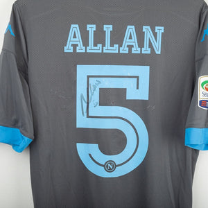 Maglia Away Napoli Kappa Allan 5 Autografata 2015/2016 by KAPPA - Home (5)