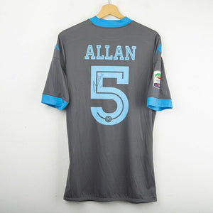 Maglia Away Napoli Kappa Allan 5 Autografata 2015/2016 by KAPPA - Home