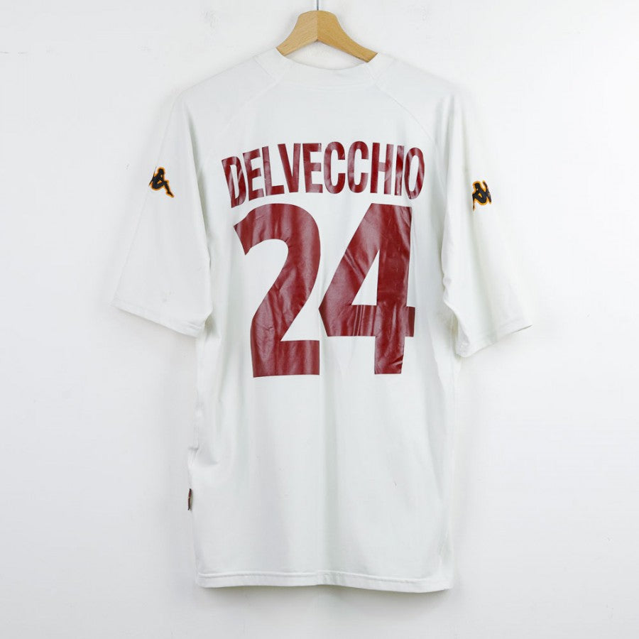 2000/2001 AS Roma Kappa Away Jersey Delvecchio 24