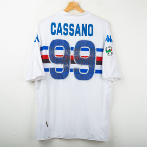 Maglia Away Sampdoria Kappa Cassano 99 2009/2010 by KAPPA - Home