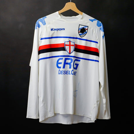 maglia away sampdoria kappa flachi 10 2005/2006 autografata by KAPPA - Home (2)