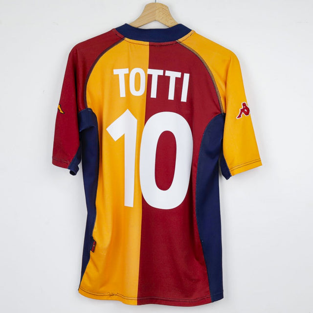 Maglia Champions Roma Kappa Totti 10 2001/2002 by KAPPA - Home