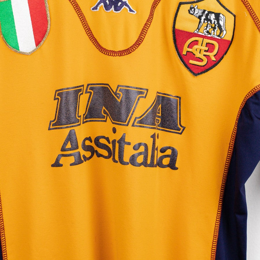 Maglia Fourth Roma Kappa Totti 10 2001/2002 by KAPPA - Home (15)
