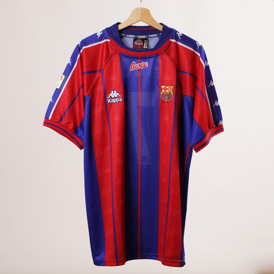 maglia home barcellona figo 7 1997/1998  by KAPPA - Home (2)