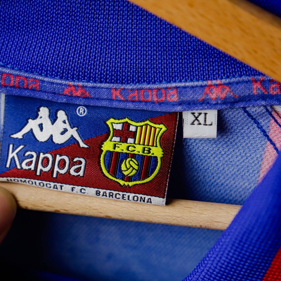 maglia home barcellona kappa ronaldo 9 1996/1997  by KAPPA - Home (9)