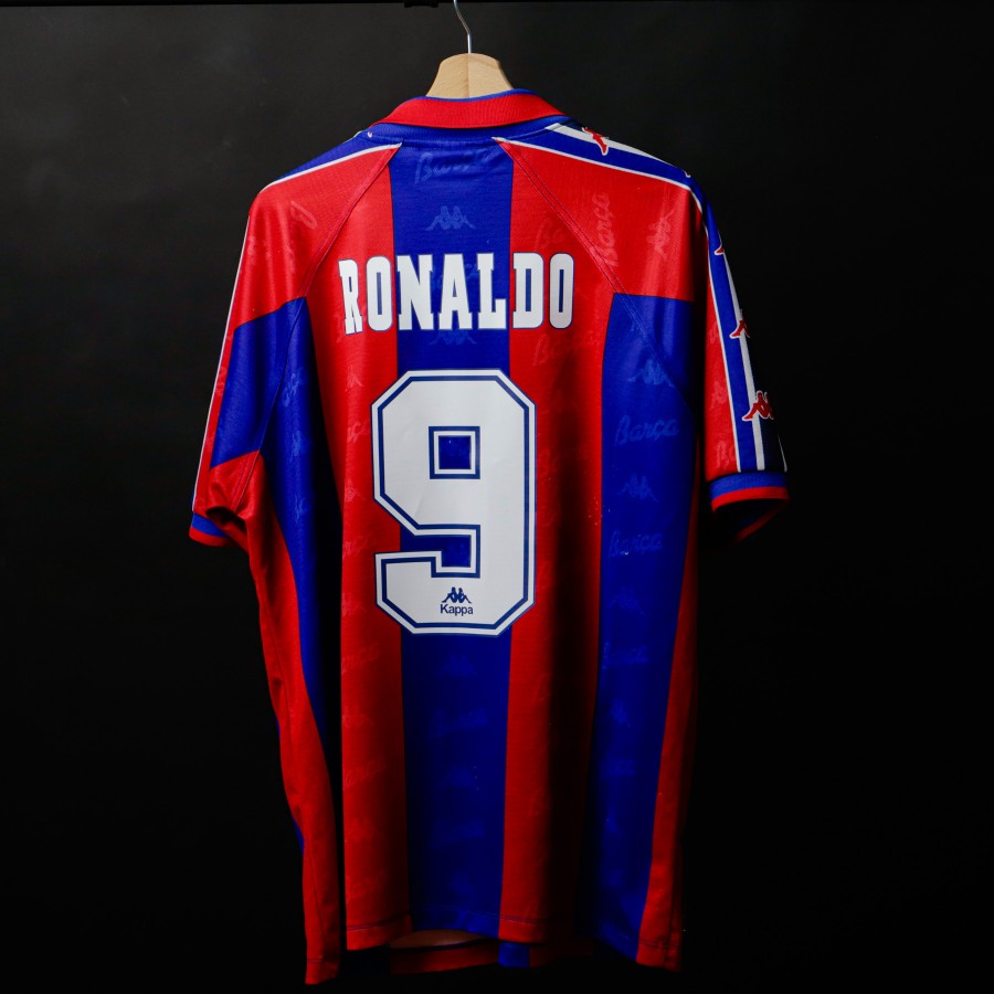maglia home barcellona kappa ronaldo 9 1996/1997  by KAPPA - Home