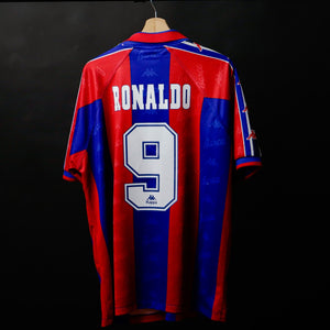 maglia home barcellona kappa ronaldo 9 1996/1997  by KAPPA - Home