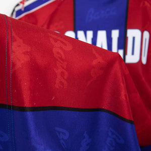 maglia home barcellona kappa ronaldo 9 1996/1997 by KAPPA - Home (7)