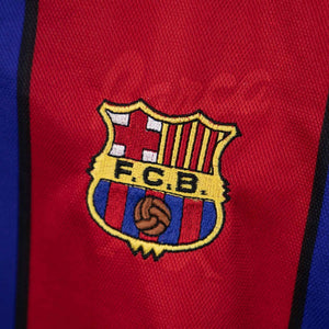 maglia home barcellona kappa ronaldo 9 1996/1997 by KAPPA - Home (8)