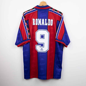 maglia home barcellona kappa ronaldo 9 1996/1997 by KAPPA - Home