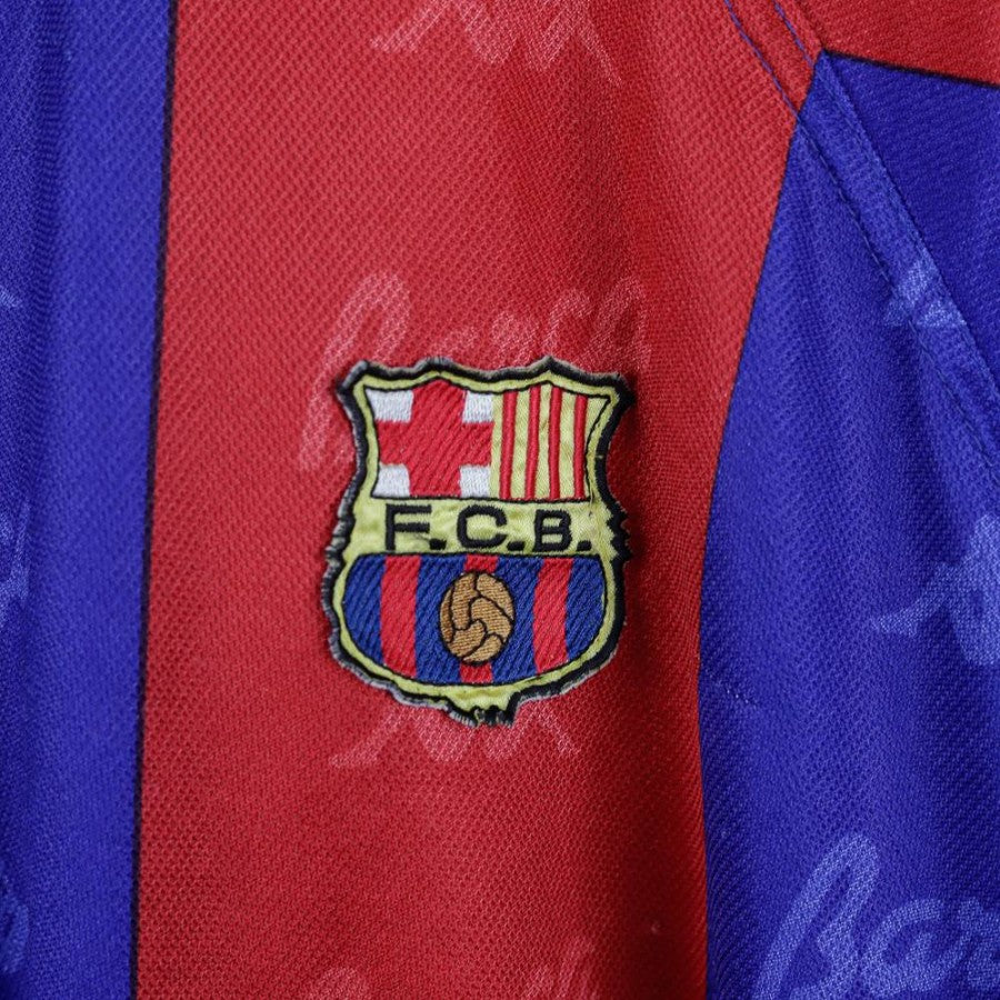 maglia home barcellona kappa ronaldo 9 1996/1997 by KAPPA - Home (14)